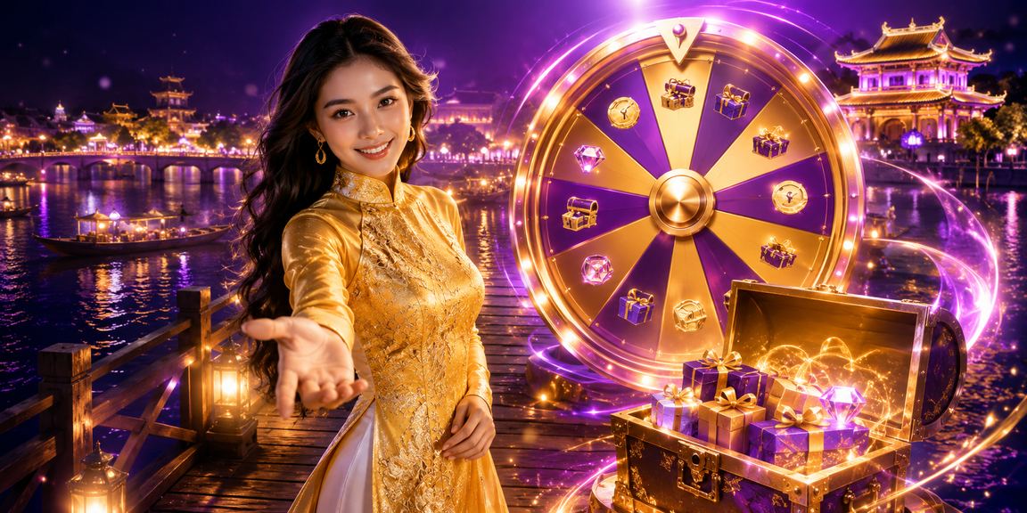 Bàn roulette với hình ảnh áo dài truyền thống Huế – casino Việt Nam